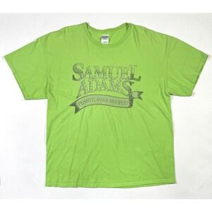 Samuel Adams T-Shirt XL Pennsylvania Brewery Green Beer